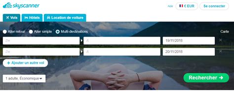 skyscanner multi destination